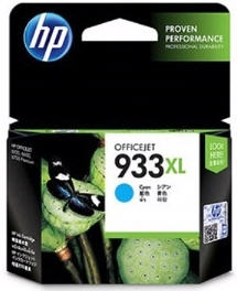 HP CN054AA NO.933XL 原廠高容量藍色墨水匣